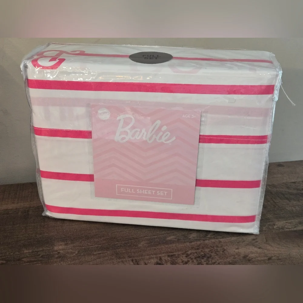 Barbie Movie FULL Sheet Set 100% Cotton NEW